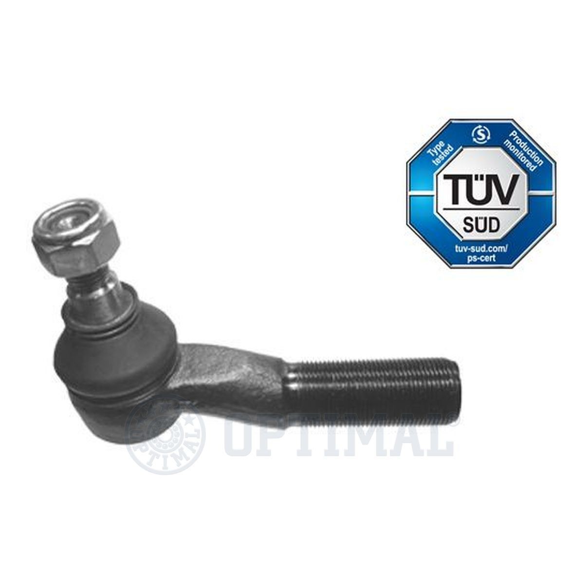 OPTIMAL G1-721 Track rod end Cone Size 16,2 mm, M24 x 1,50 RHT M mm, Front Axle Left, with self-locking nut