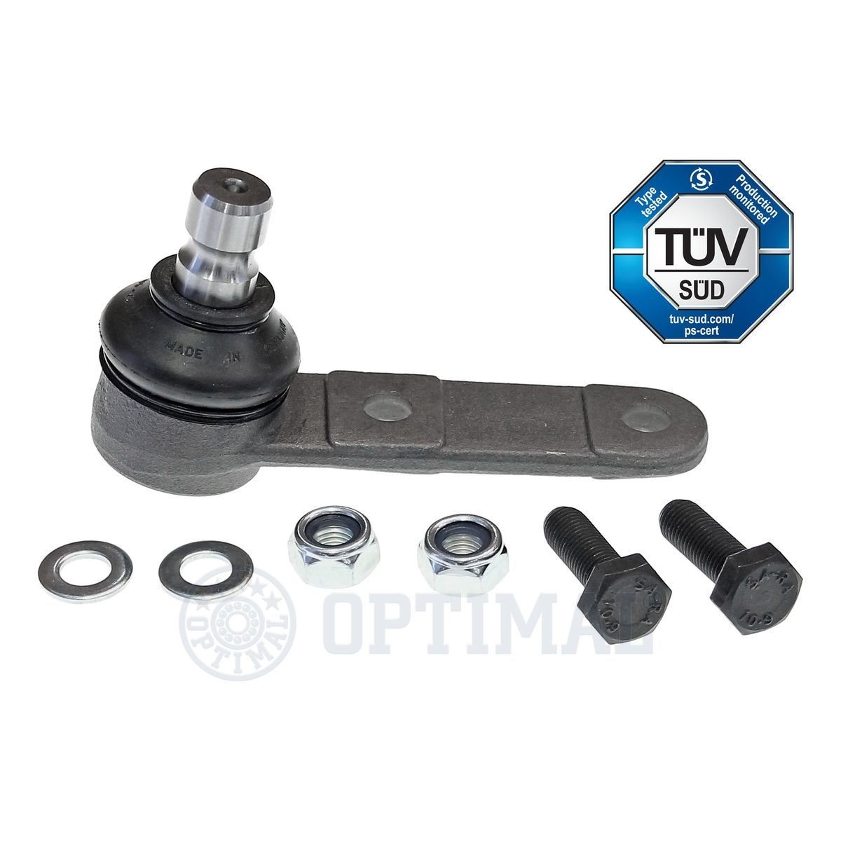 OPTIMAL G3-053 Ball Joint Front Axle Left, Front Axle Right, 17mm