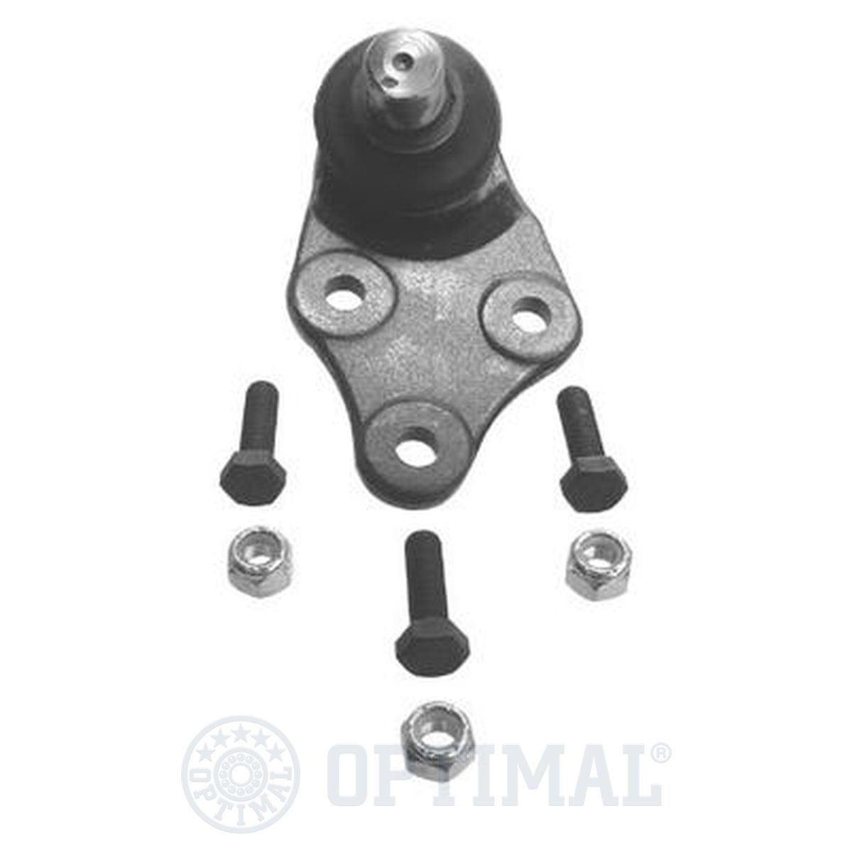 OPTIMAL Front Axle Right, Lower, 17mm Cone Size: 17mm Suspension ball joint G3-093 buy