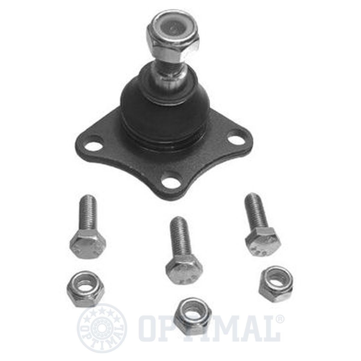 G3-108 OPTIMAL Suspension ball joint ALFA ROMEO Front Axle Left, Front Axle Right, Lower, 15mm, M12 x 1,25 RHT Mmm