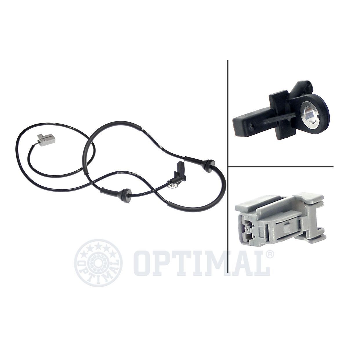 OPTIMAL 06-S231 ABS sensor 3524256
