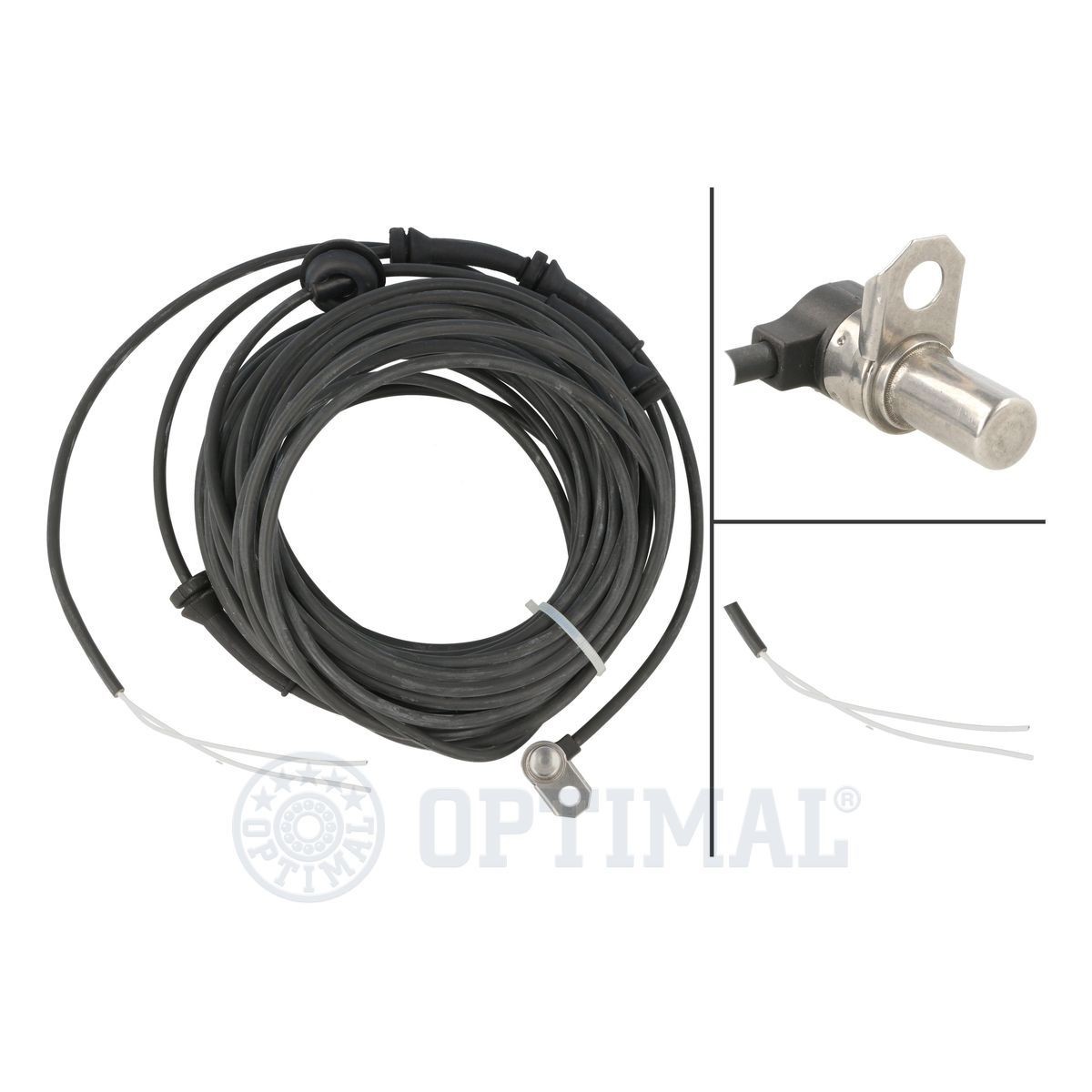 OPTIMAL 06-S254 ABS sensor Passive sensor, 3630mm