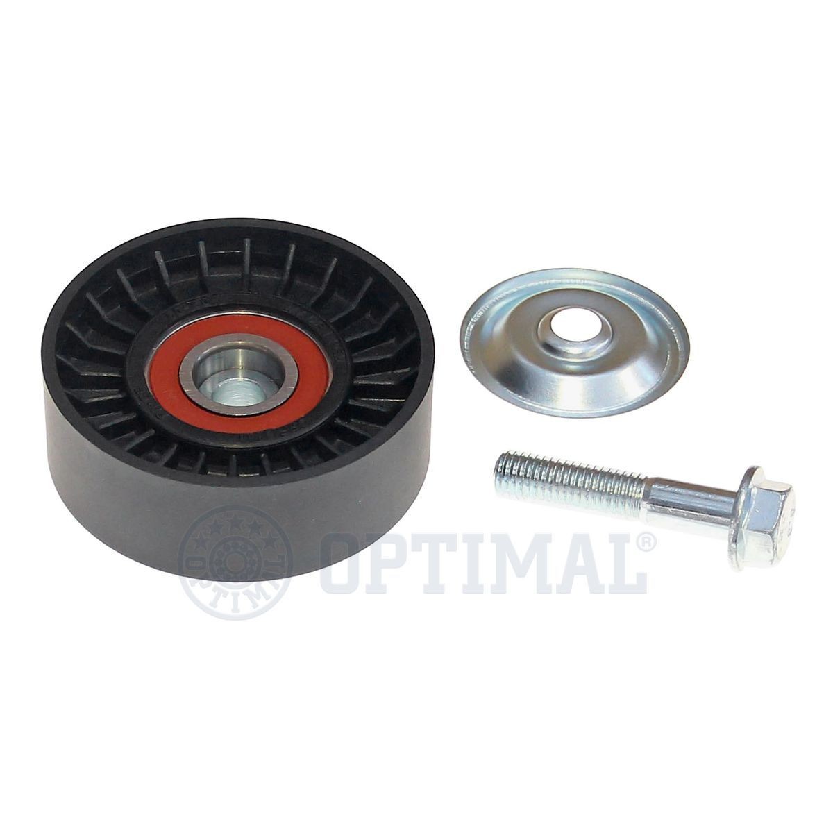 OPTIMAL Deflection guide pulley v ribbed belt AUDI A3 Convertible (8P7) new 0-N2121