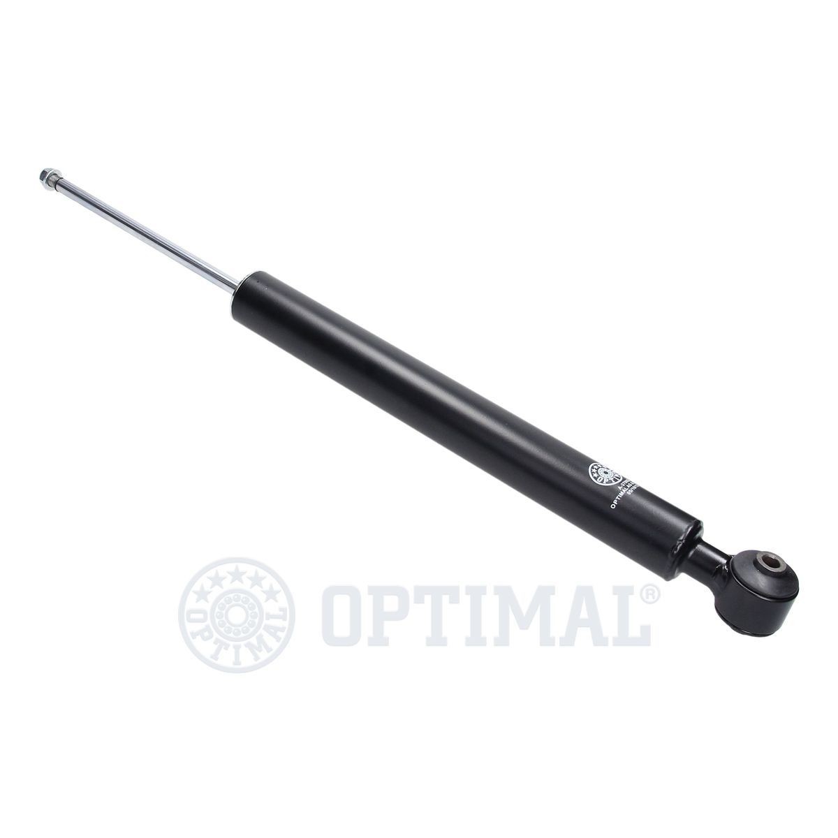 OPTIMAL A-3799G Shock absorber Rear Axle Left, Rear Axle Right, Gas Pressure, Monotube, Telescopic Shock Absorber, Bottom eye, Top pin, M10x1