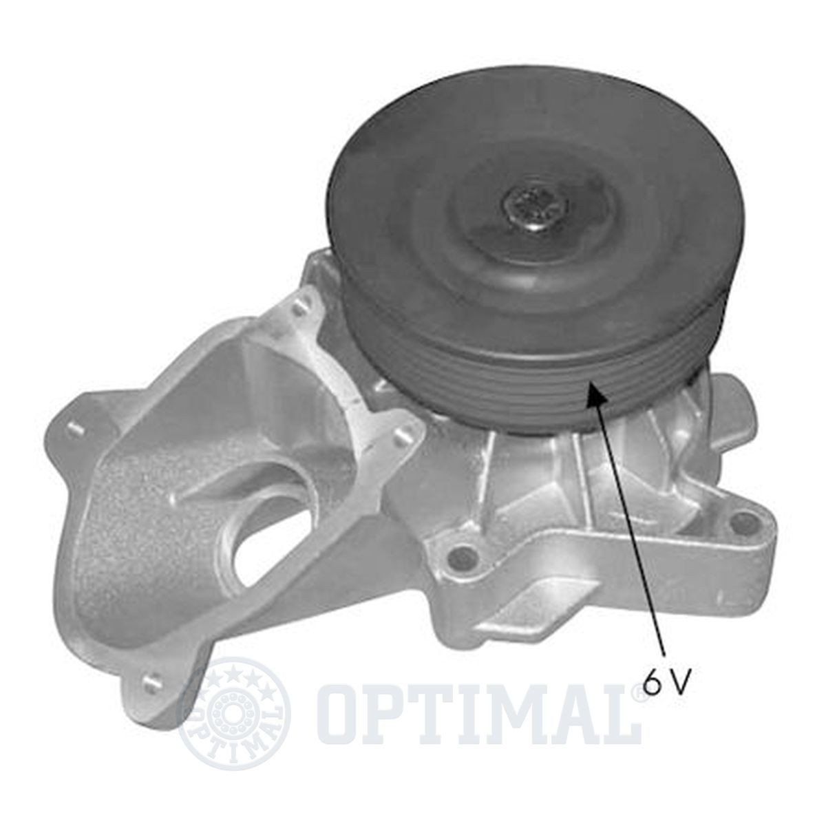OPTIMAL AQ-1807 Water pump with seal