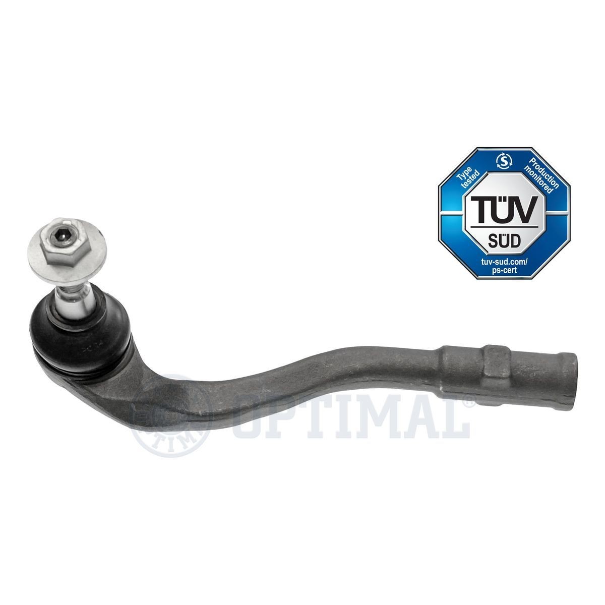 OPTIMAL G1-1451 Track rod end Cone Size 14,7 mm, M12 x 1,50 RHT M mm, Front Axle Left, outer