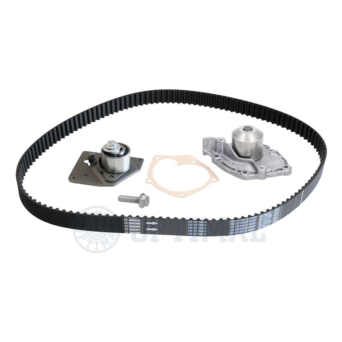 AQ-2283 OPTIMAL SK-1493AQ2 Water pump and timing belt kit 4430892
