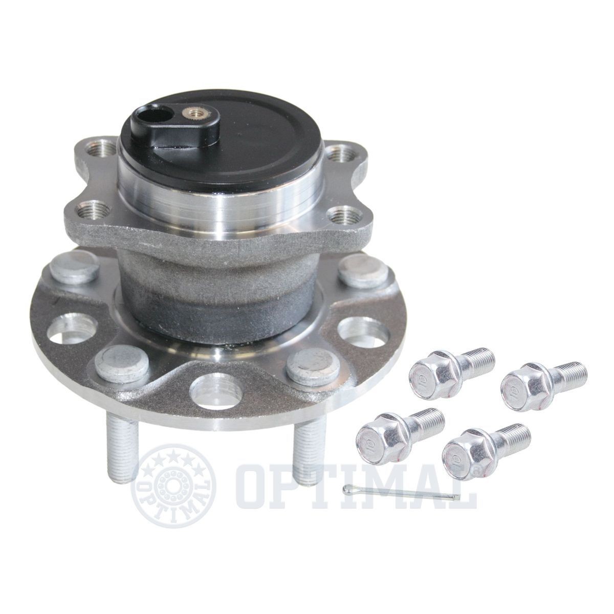 OPTIMAL 952706 Wheel bearing kit with cover, with integrated ABS sensor, 140,5 mm