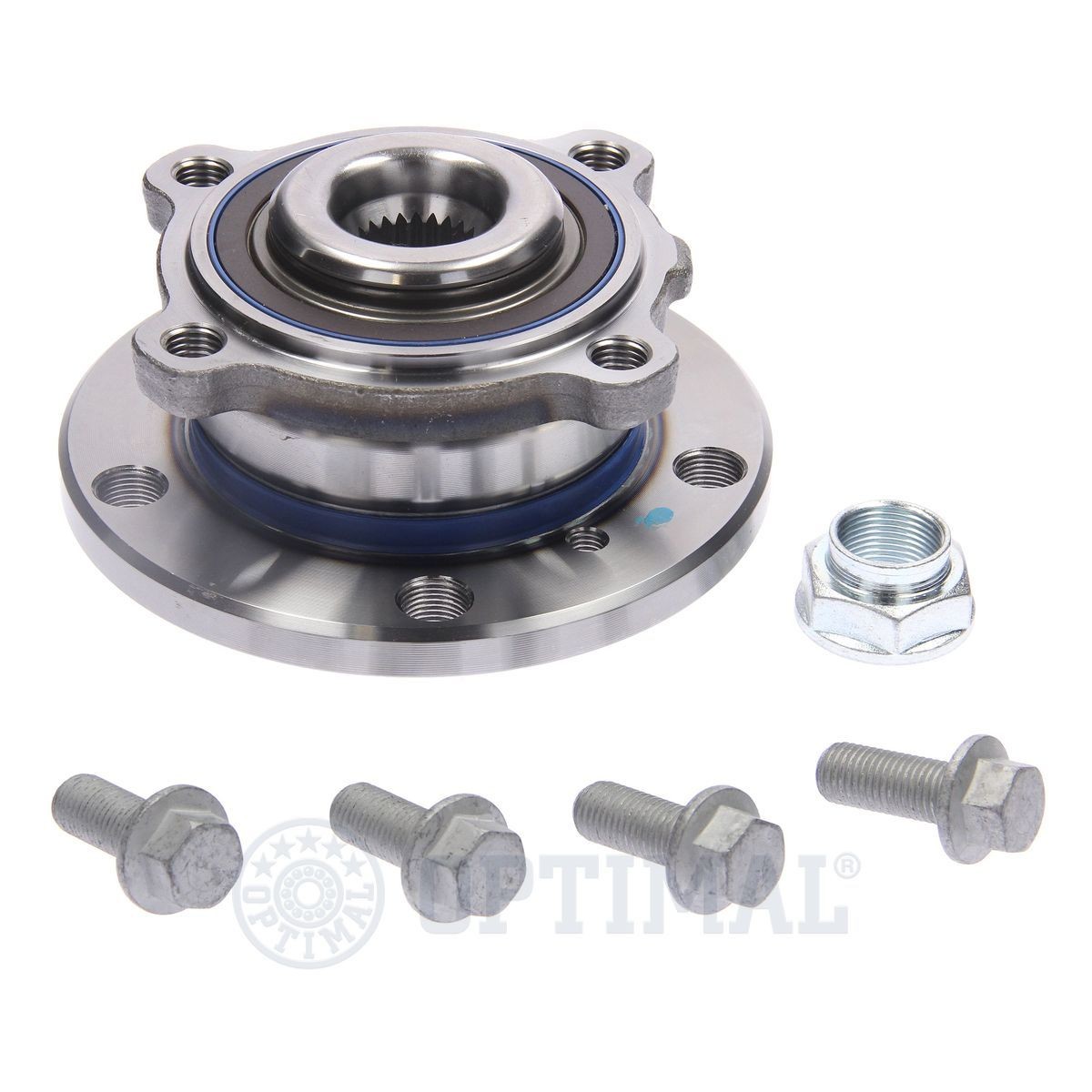 OPTIMAL 501773 Wheel bearing kit with integrated magnetic sensor ring, 142,9, 88 mm
