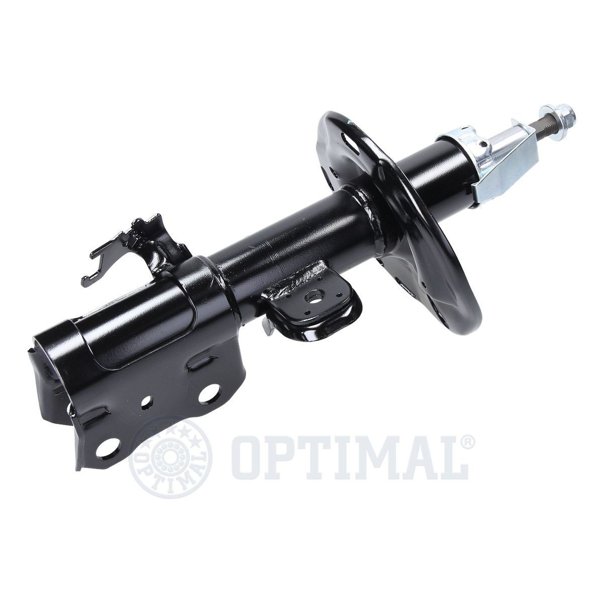 OPTIMAL A-3641GL Shock absorber Front Axle Left, Gas Pressure, Twin-Tube, Suspension Strut, Top pin, Bottom Clamp, M14x1,5