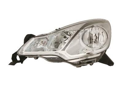 VAN WEZEL 0952961N Headlight Left, H7, H1, Crystal clear, for right-hand traffic, with motor for headlamp levelling, PX26d