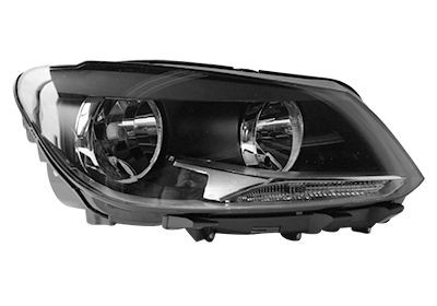 VAN WEZEL Headlamps LED and Xenon VW Touran I (1T3) new 5735962M
