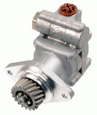 ZF LENKSYSTEME 8001 856 Power steering pump 180 bar, Vane Pump, Anticlockwise rotation, Rear connector, Bottom Connector, Right Connector