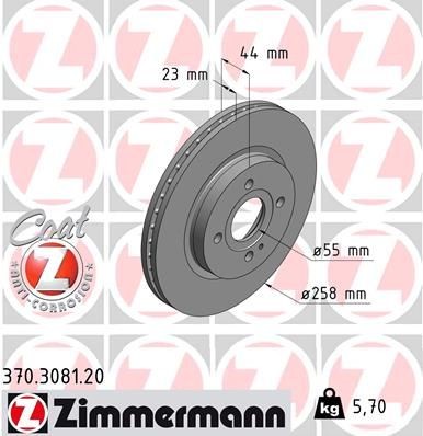 ZIMMERMANN COAT Z 370308120 Timing case gasket Mazda 2 DH 1.5 MZR 102 hp Petrol 2011 price