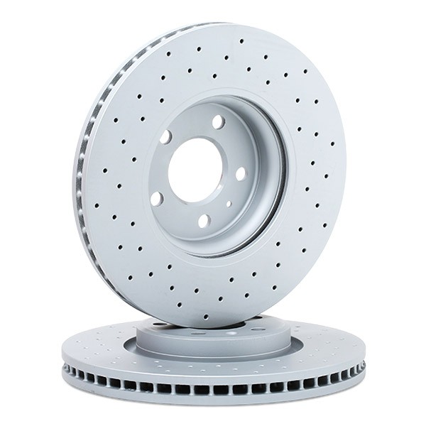 ZIMMERMANN 100.3355.52 Brake rotor 320x30mm, 6/5, 5x112, internally vented, Perforated, Coated, High-carbon