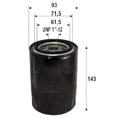 VALEO 586105 Oil filter 930.107.764.01