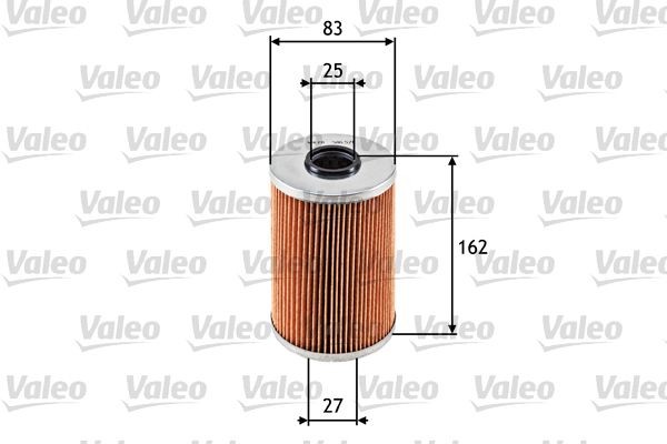 Great value for money - VALEO Oil filter 586571
