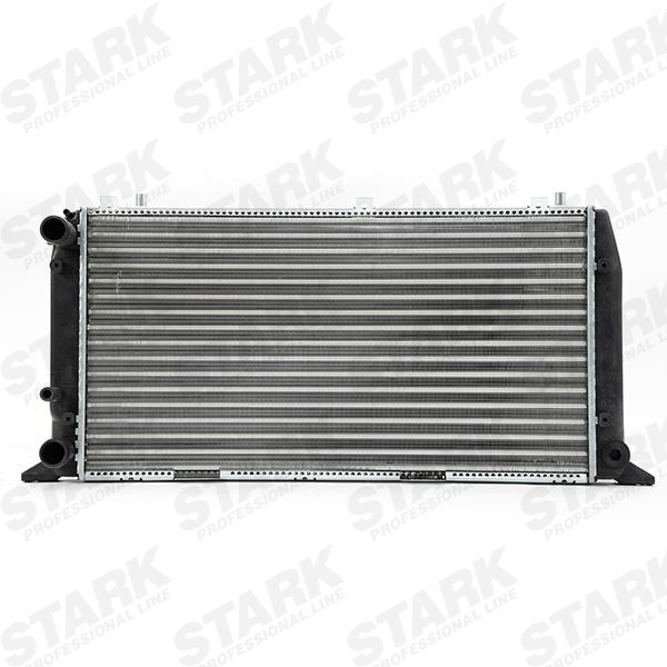 STARK SKRD-0120015 Engine radiator Aluminium, for vehicles with/without air conditioning, Manual Transmission