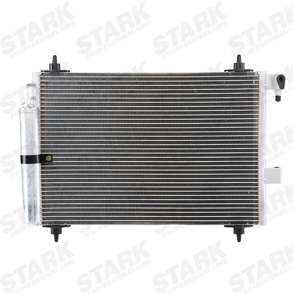 STARK SKCD-0110003 Air conditioning condenser with dryer, 14,3mm, 11mm, Aluminium, 535mm, 16mm