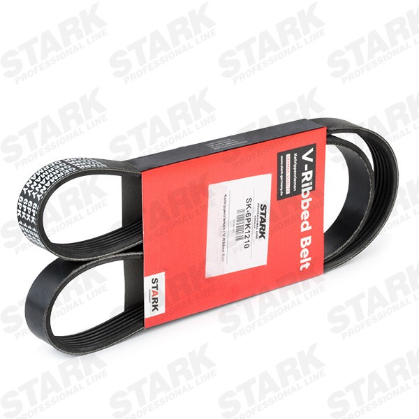 STARK SK-6PK1210 Serpentine belt 1210mm, 6, Polyester, EPDM (ethylene propylene diene Monomer (M-class) rubber)
