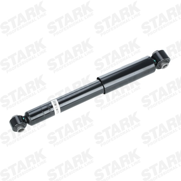 STARK SKSA-0130009 Shock absorber Rear Axle, Gas Pressure, 406x267 mm, Suspension Strut, Top eye, Bottom eye