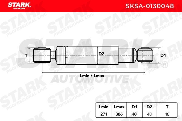 SKSA-0130048 Stoßdämpfer STARK - Markenprodukte billig