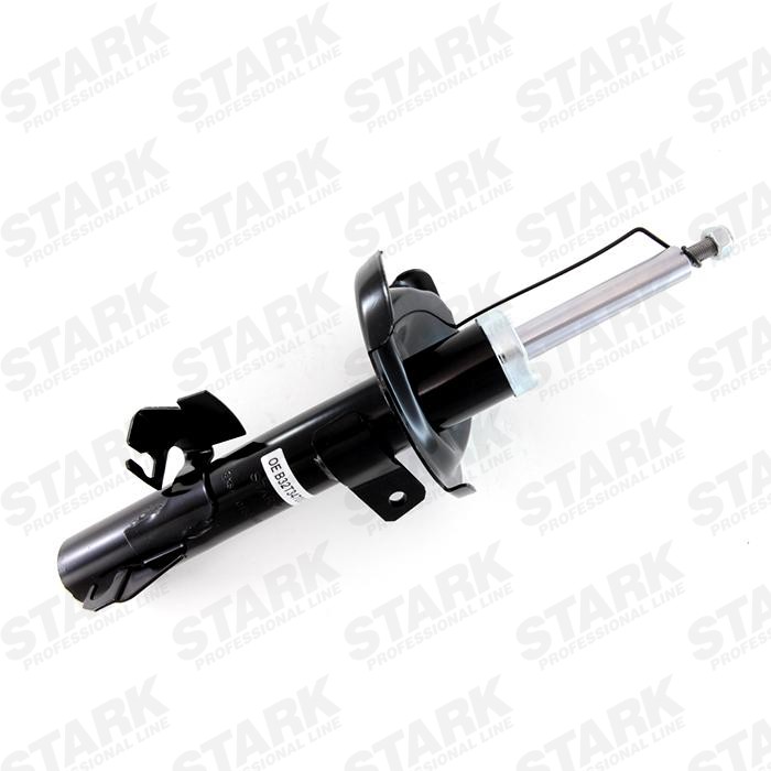STARK SKSA-0130082 Shock absorber Front Axle Right, Gas Pressure, 575x382 mm, Twin-Tube, Suspension Strut, Top pin, Bottom Clamp