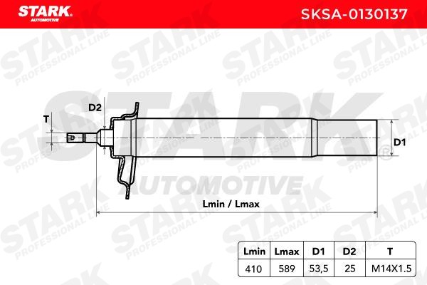 Shock absorber SKSA-0130137 from STARK