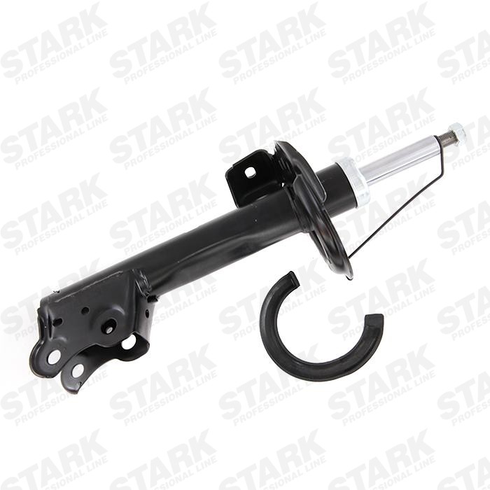 STARK SKSA-0130140 Shock absorber Front Axle Left, Front Axle Right, Gas Pressurex22 mm, Twin-Tube, Suspension Strut, Top pin, Bottom Clamp