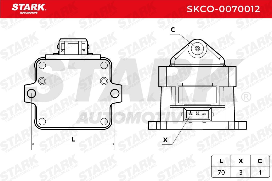 SKCO0070012 Ignition coils STARK SKCO-0070012 review and test
