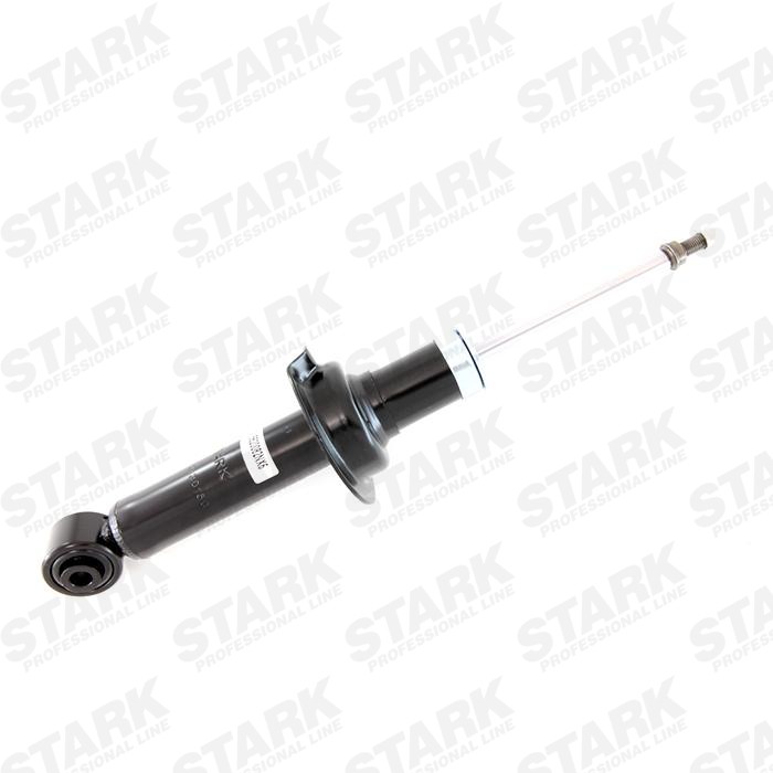 STARK SKSA-0130150 Shock absorber Rear Axle, Right, Left, Gas Pressure, Twin-Tube, adjustable/readjustable, Telescopic Shock Absorber, Top pin, Bottom eye