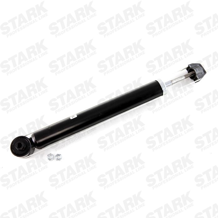STARK SKSA-0130094 Shock absorber Rear Axle Right, Rear Axle Left, Gas Pressure, Twin-Tube, Telescopic Shock Absorber, Top pin, Bottom eye, Top eye