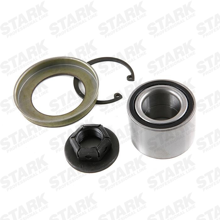 STARK SKWB-0180018 Wheel bearing kit Rear Axle both sides, with retaining ring, with nut, 53 mm
