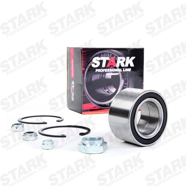 STARK SKWB-0180061 Wheel bearing kit Left, Right, Rear Axle both sides, Front axle both sides, with accessories, 68 mm