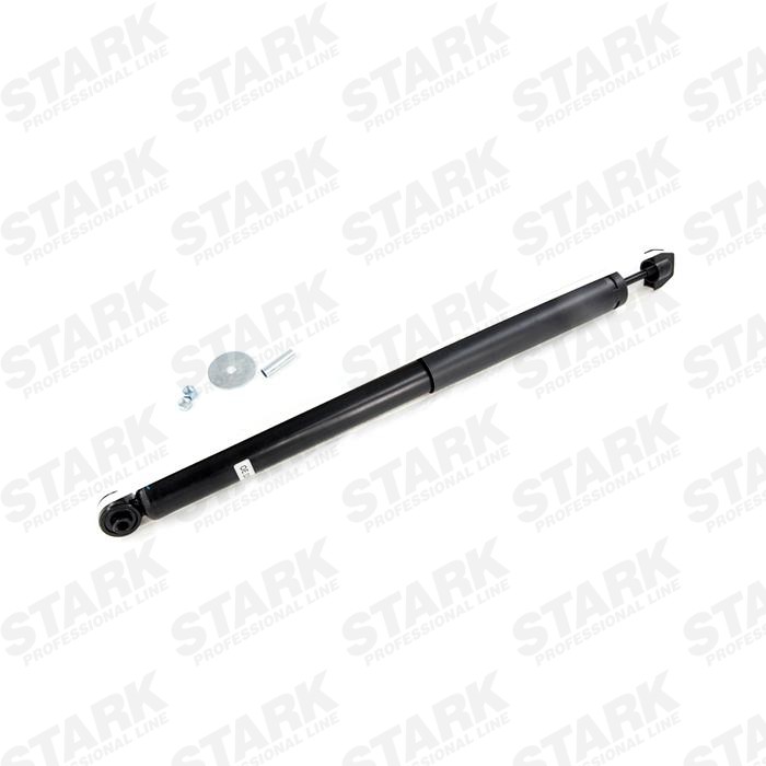 STARK SKSA-0130179 Shock absorber Rear Axle, Gas Pressure, Twin-Tube, Telescopic Shock Absorber, Top pin, Bottom eye