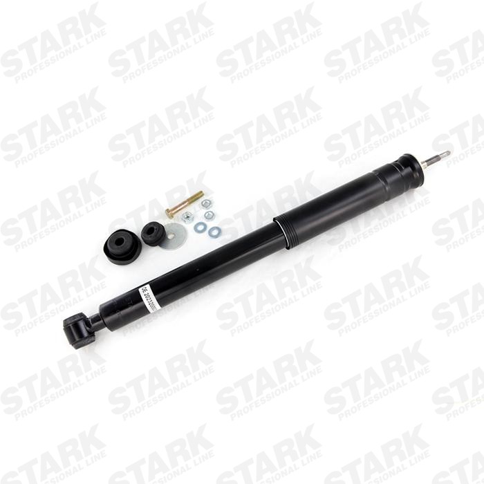 STARK SKSA-0130049 Shock absorber Rear Axle Right, Rear Axle Left, Gas Pressure, 502x320 mm, Twin-Tube, Telescopic Shock Absorber, Top pin, Bottom eye