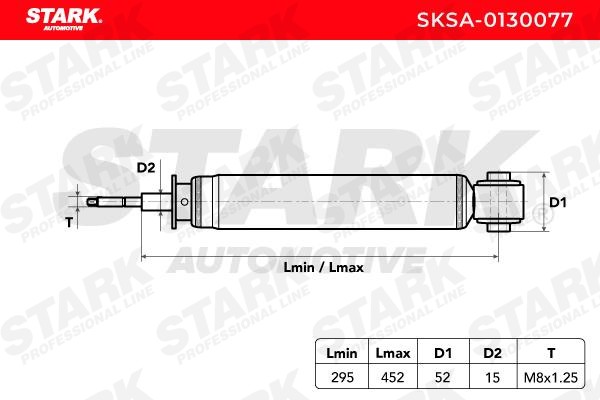 STARK SKSA-0130077 Stoßdämpfer
