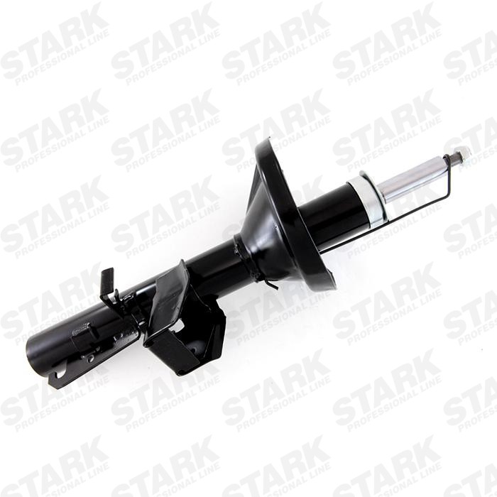 STARK SKSA-0130089 Shock absorber Rear Axle, Gas Pressure, 646x392 mm, Suspension Strut, Top pin, Bottom Clamp