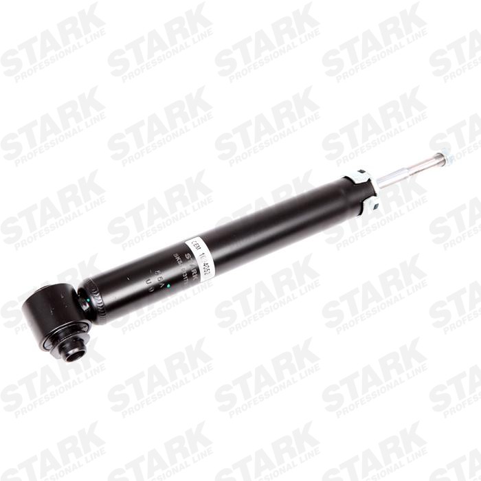 STARK SKSA-0130176 Shock absorber Rear Axle, Gas Pressure, 456x341 mm, Twin-Tube, Telescopic Shock Absorber, Top pin, Bottom eye