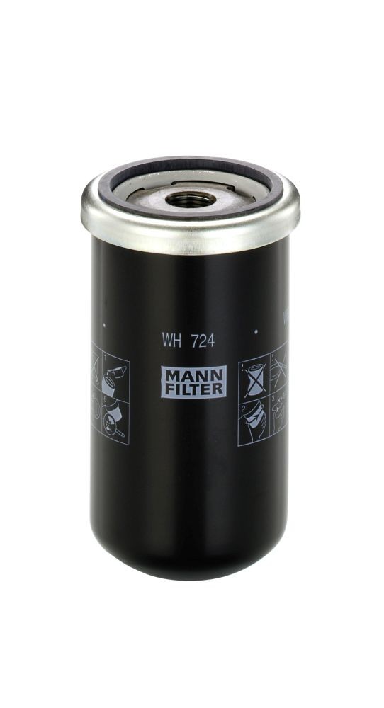 MANN-FILTER 3/4-16 UNF-1B, Spin-on Filter Ø: 76mm, Height: 151mm Oil filters WH 724 buy