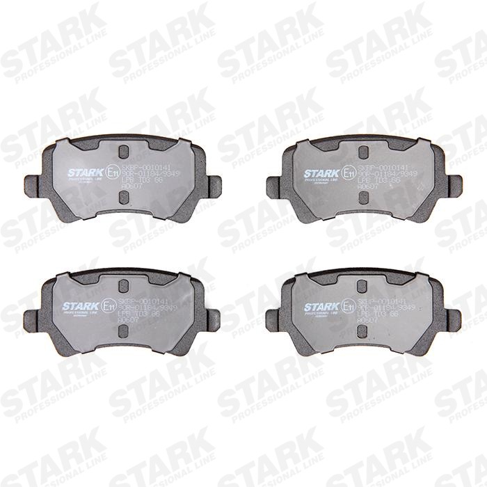 SKBP0010141 Disc brake pads STARK SKBP-0010141 review and test