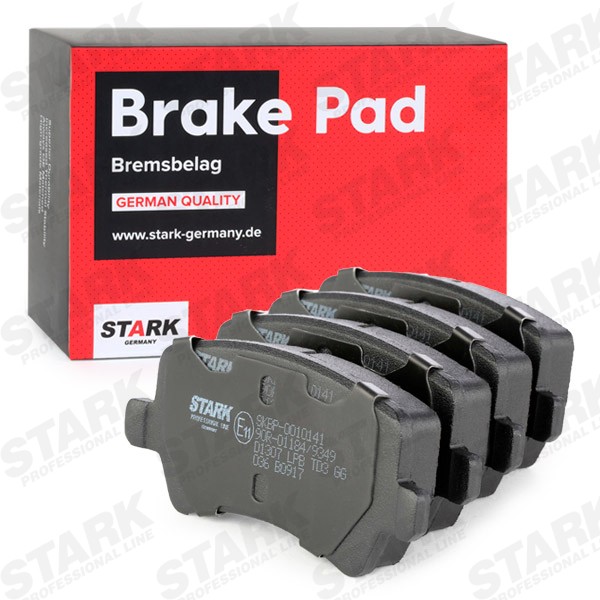 STARK SKBP-0010141 Disc pads Rear Axle, not prepared for wear indicator