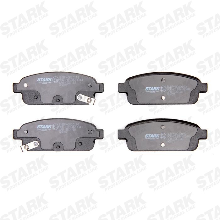 SKBP0010193 Disc brake pads STARK SKBP-0010193 review and test