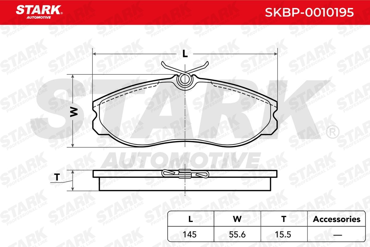 STARK Brake pad kit SKBP-0010195