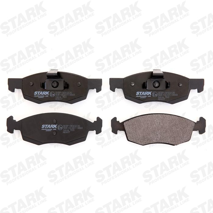 SKBP0010230 Disc brake pads STARK SKBP-0010230 review and test