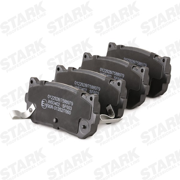 SKBP0010296 Disc brake pads STARK SKBP-0010296 review and test