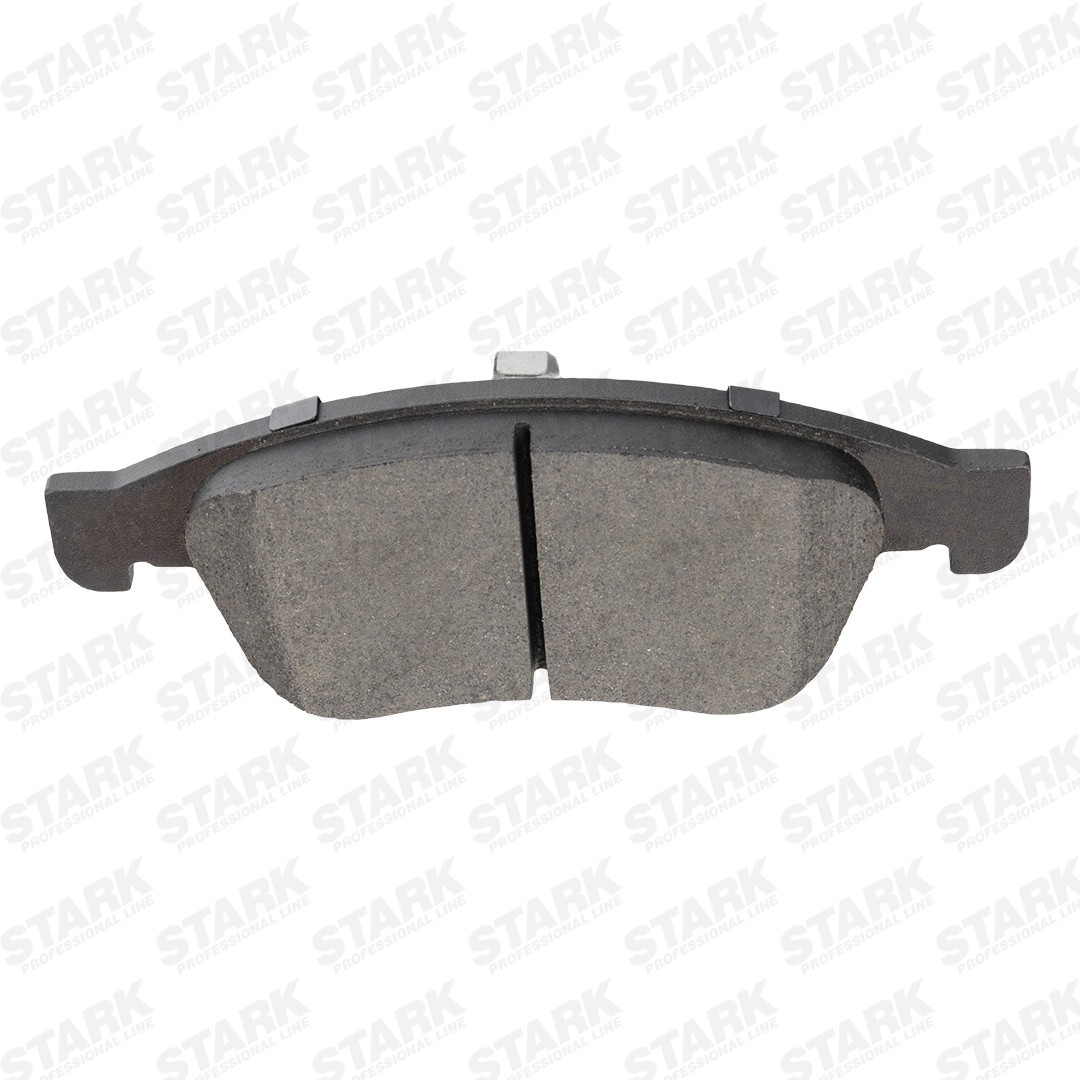 SKBP-0010345 Set of brake pads SKBP-0010345 STARK Front Axle, excl. wear warning contact, with piston clip, without accessories