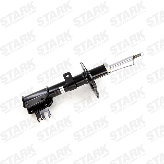 STARK SKSA-0130037 Shock absorber Front Axle Left, Gas Pressure, Twin-Tube, Suspension Strut, Top pin, Bottom Clamp