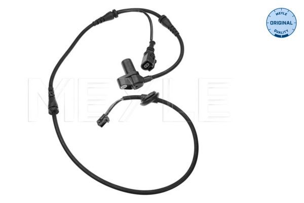 MEYLE 100 899 0097 ABS sensor Front Axle, Front axle both sides, ORIGINAL Quality, Passive sensor, 2, 3-pin connector, 985mm, prepared for wear indicator