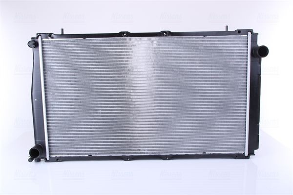 NISSENS 67740 Engine radiator Aluminium, 675 x 388 x 26 mm, without gasket/seal, without expansion tank, without frame, Brazed cooling fins